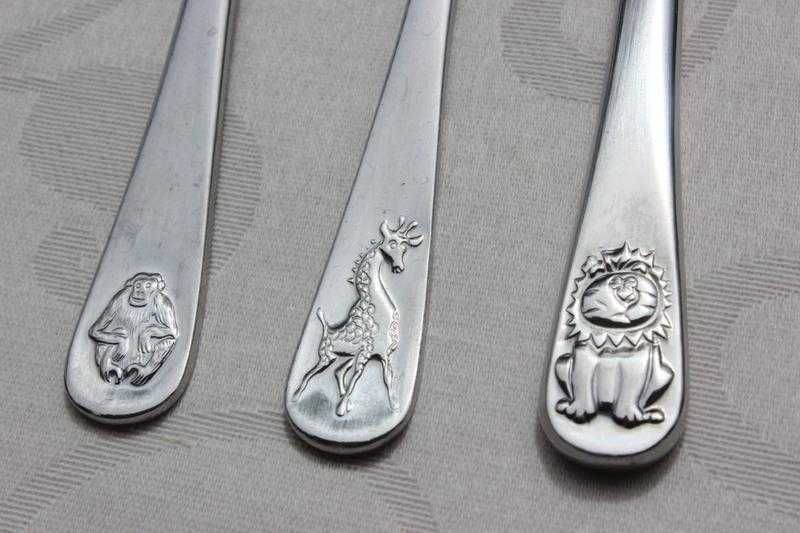 Ложка/ніж/виделка з тваринами