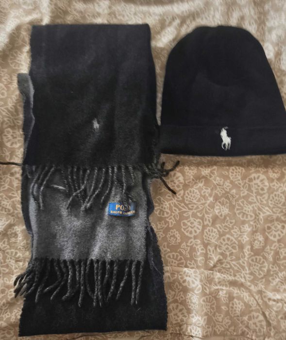 Czapka i szalik Polo Ralph Lauren