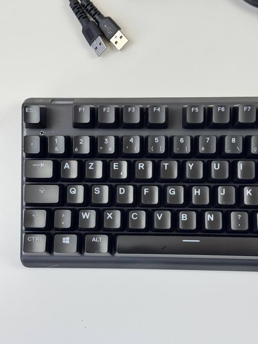 Клавіатура SteelSeries Apex 7 AZERTY Black (64638)