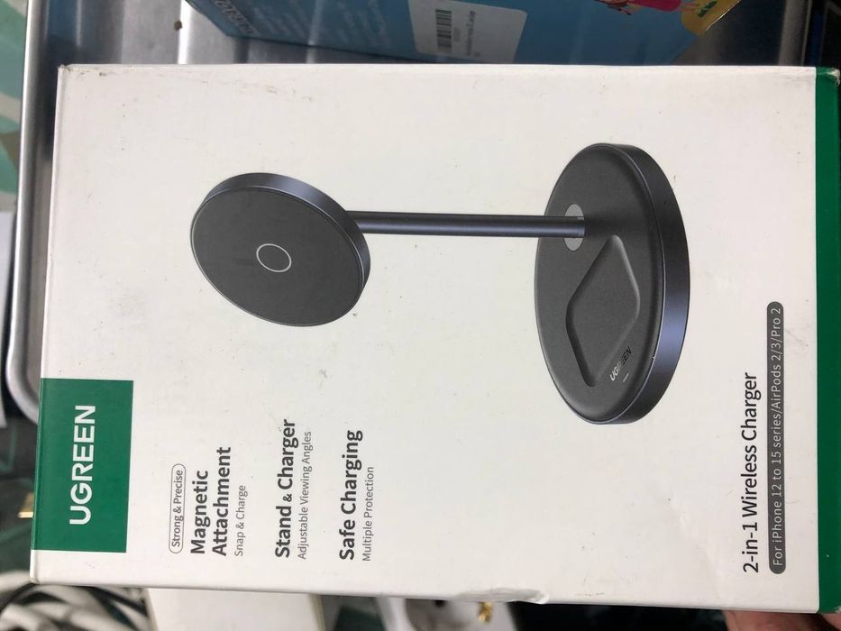 бездротовий зарядний пристрій UGREEN 2-в-1