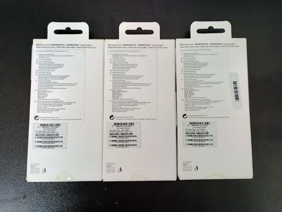 Nowe etui Samsung A33 Soft Clear Cover bezbarwne oryginał