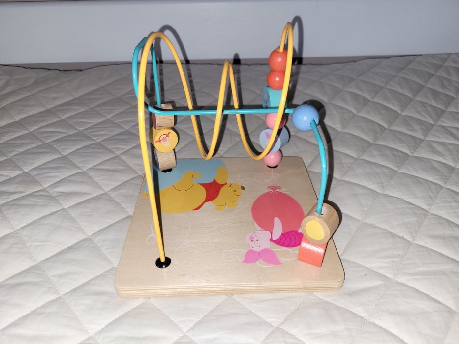 Zabawka przeplatanka drewniana Playtive junior