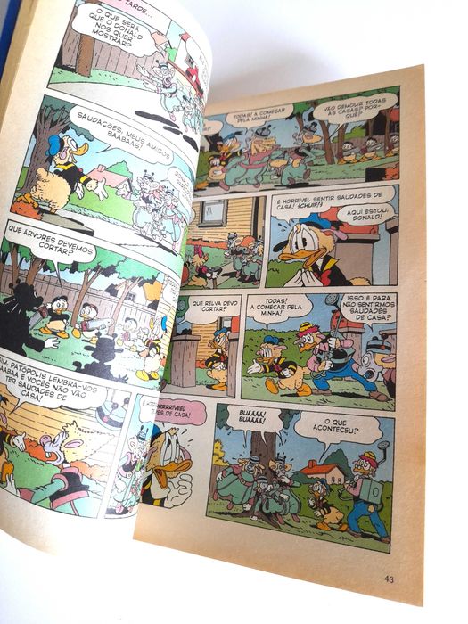 Livro Revista de BD Disney Pato Donald Número 114 para Coleção