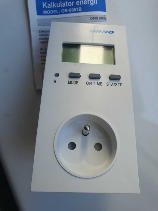 Miernik kalkulator zużycia energii elektrycznej Orno OR-6907B