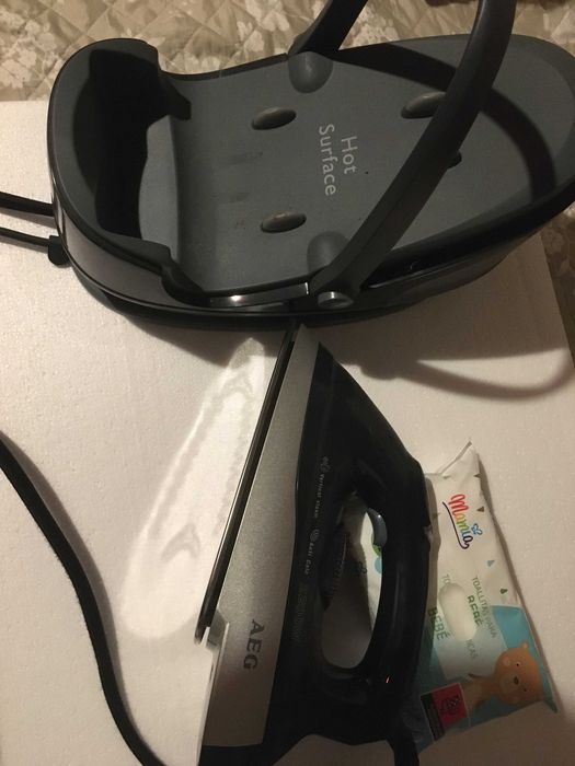 Ferro engomar com caldeira