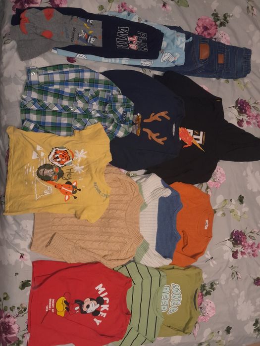 Paczka ubranek dla chłopca 104