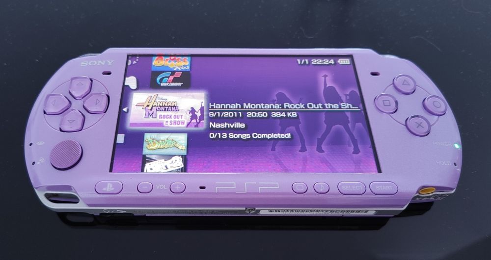 Consola PSP 3000 Hanna Montana