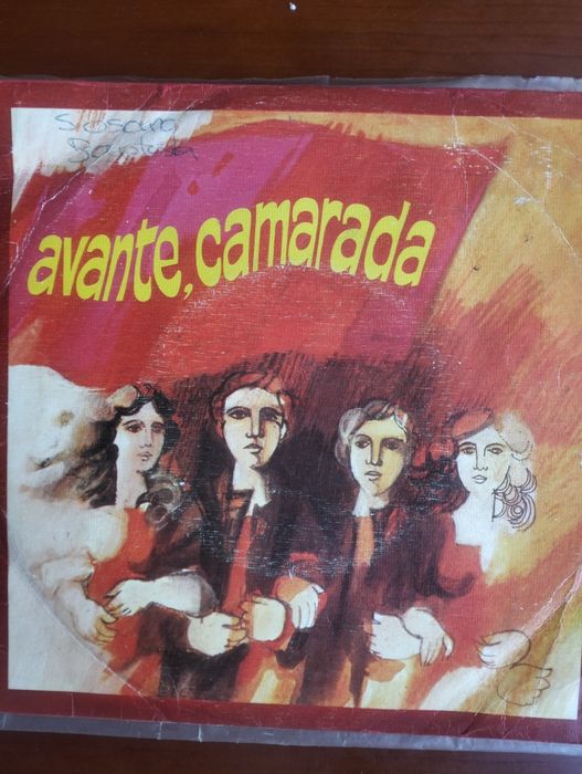 Disco de vinil single Avante Camarada/A Internacional Comunista
