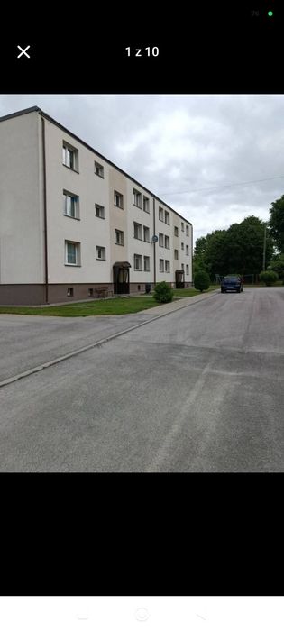 Sprzedam mieszkanie własnościowe 42m2. Budynek gospodarczy, garaż i działka