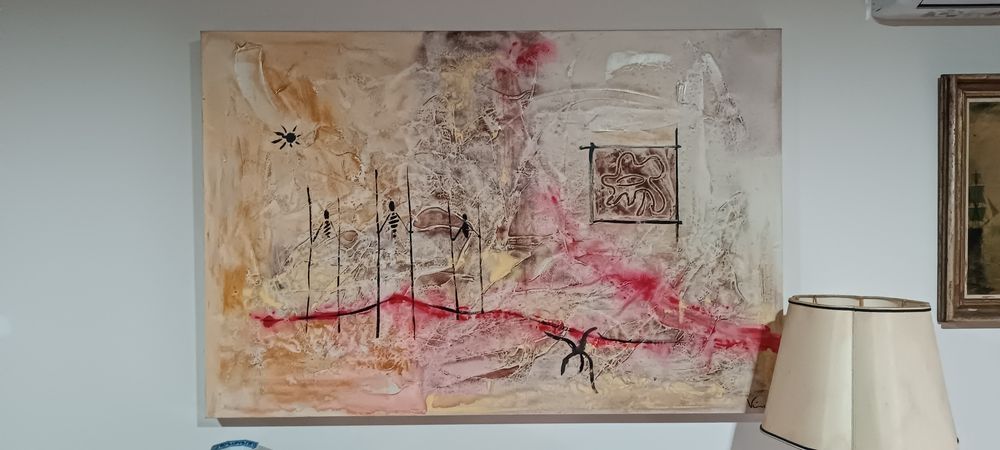Bonita Tela de pintura abstrata