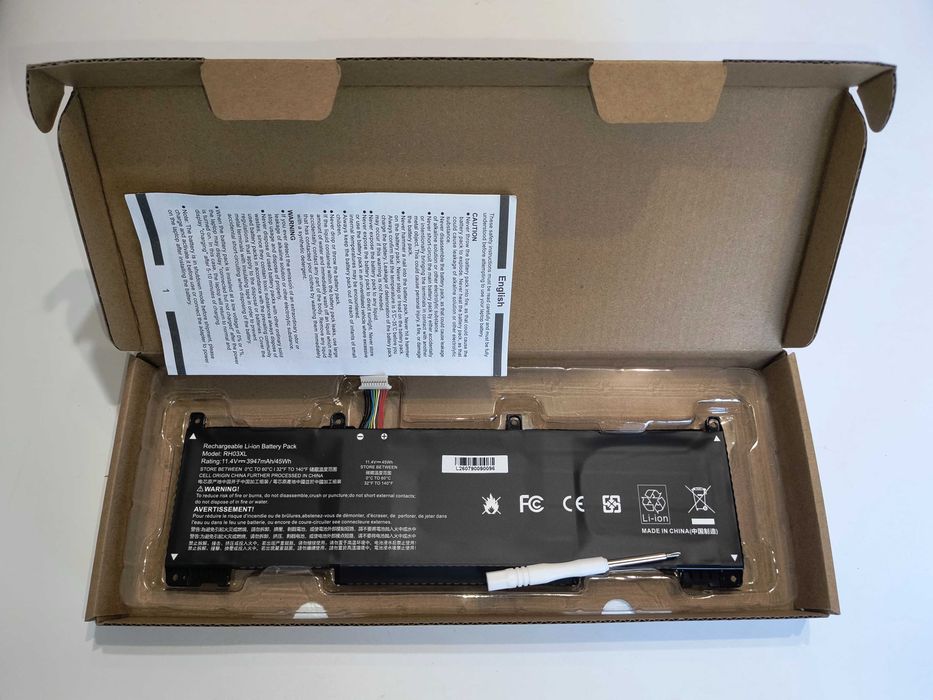 Батарея HP RH03XL