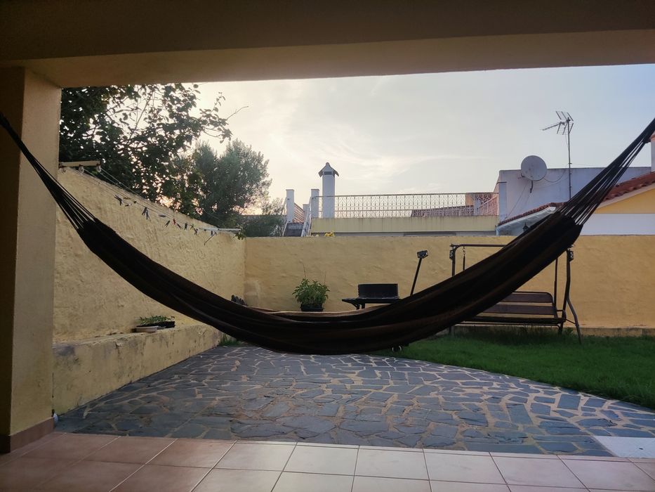 Cama de rede brasileira.