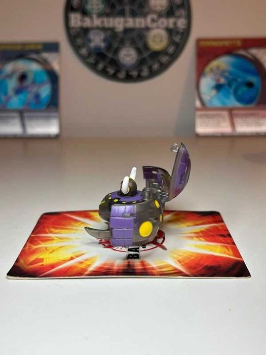Bakugan Vulcan | Darkus Translucent | New Vestroia
