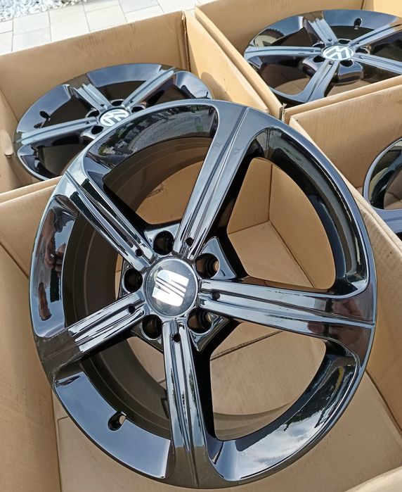 #M21C Alufelgi R17 5x112 ET44 Seat Alhambra Altea Ateca Leon Toledo