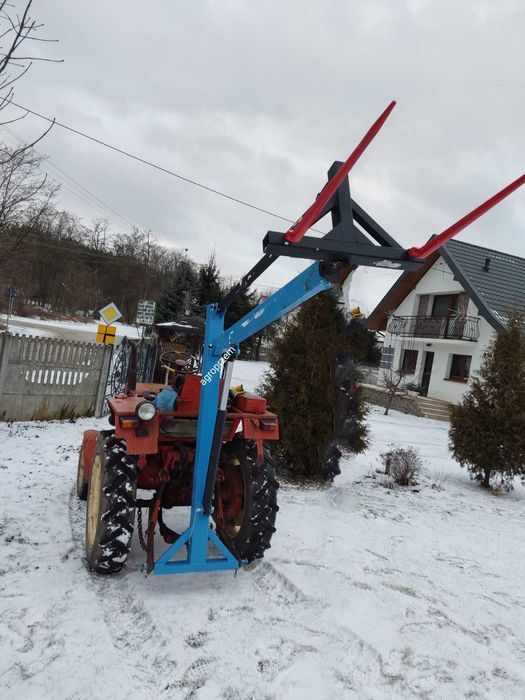 Ładowacz Do bel balotów siana hydrauliczny nowy na tył dowóz
