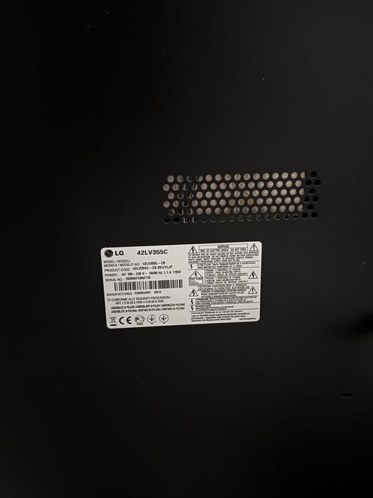 Телевізор LG 42LV355C