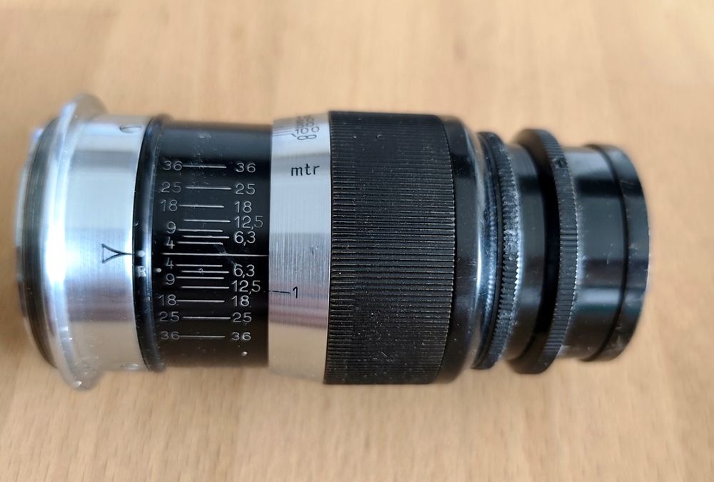Leica Leitz Elmar 9cm 90mm 1:4