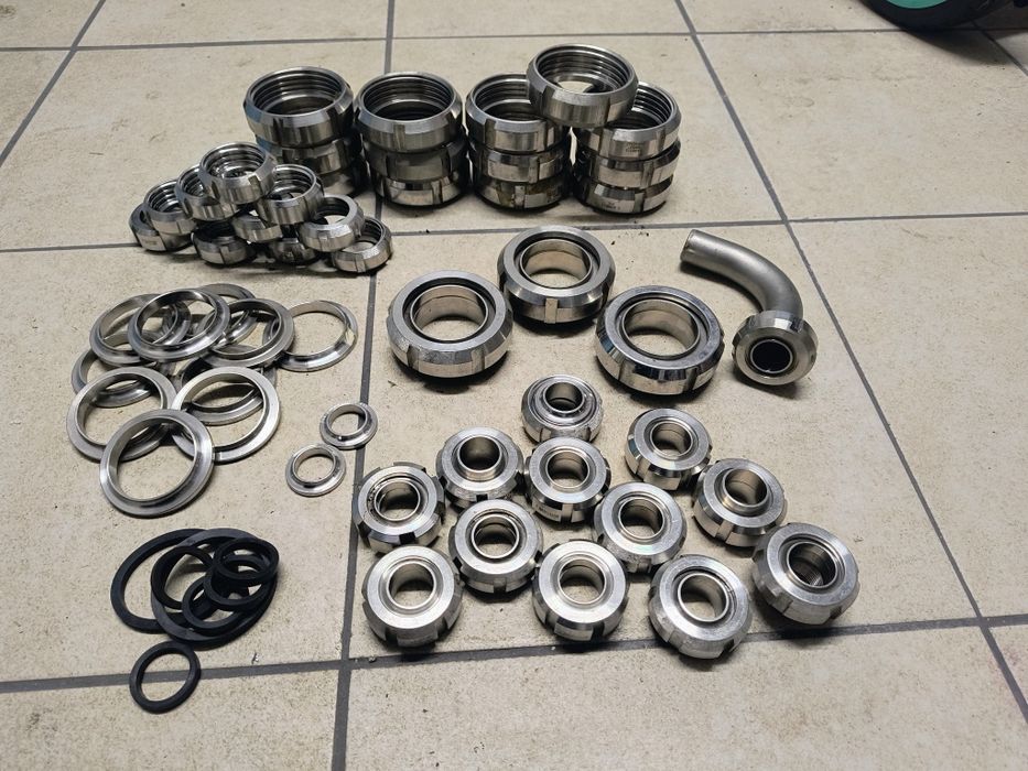 Złącza mleczarskie SMS 1" i 2"