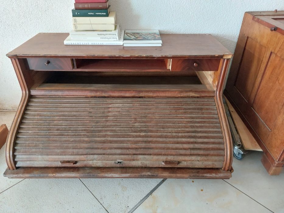 Sekretera biurko biedermeier żaluzjowa do renowacji