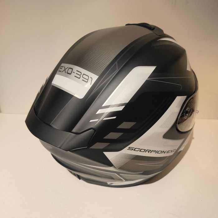 Capacete Scorpion Exo-391 integral leve mota scooter novo