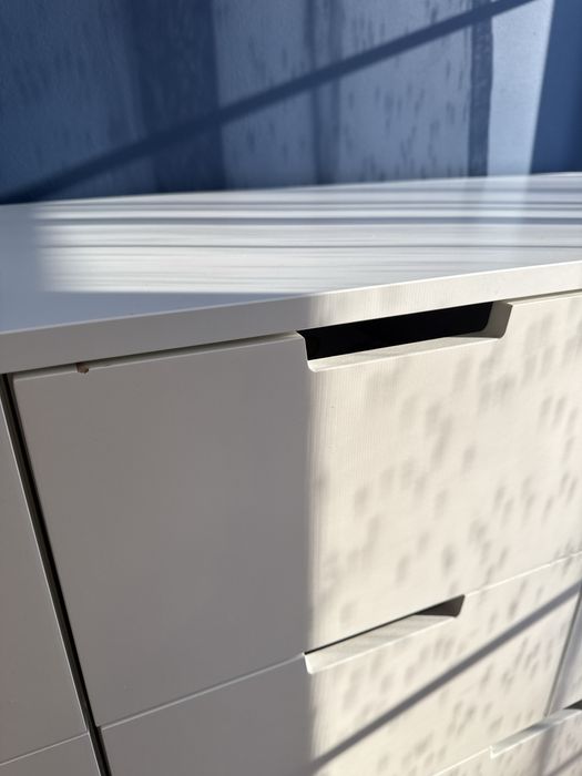 Komoda Ikea Malm 12 szuflad biała – duża, bardzo pojemna