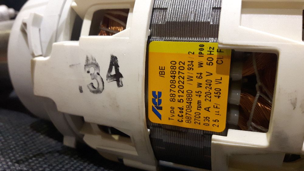 Silnik pompa i grzałka zmywarki Ardo DWI 60 alc