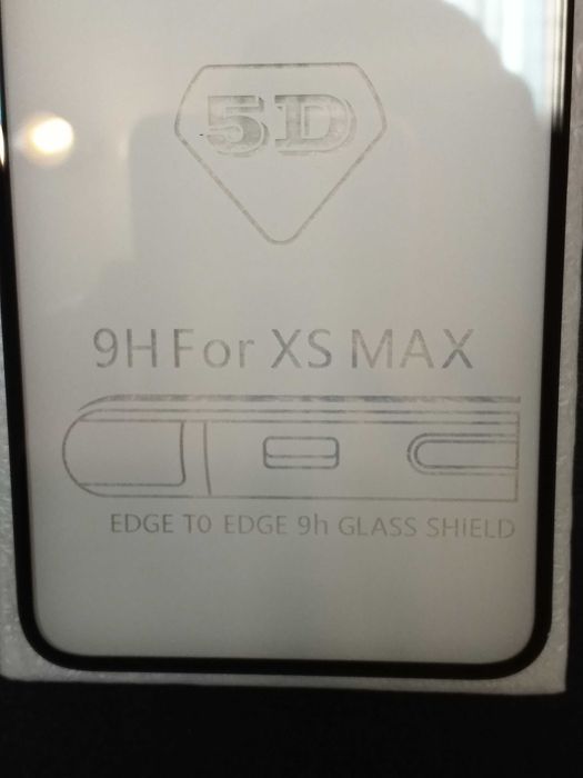 Продам стекло 9H For IPHONE XS Max 5D