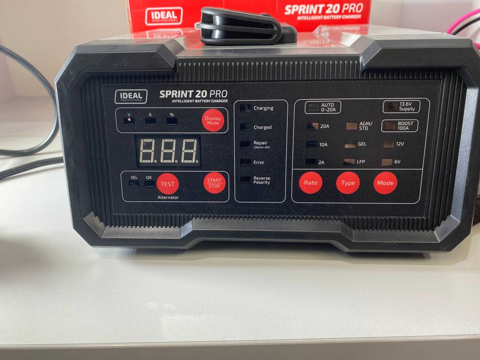 Prostownik SPRINT 20 PRO WET/AGM/LITHIUM 6/12V EM-AUDIO Tomaszów Lub Wysyłka gratis! Dealer IDEAL