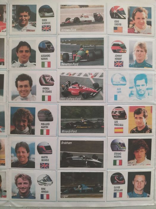 Caderneta de cromos # Fórmula 1 - ESCAP'LIVRE