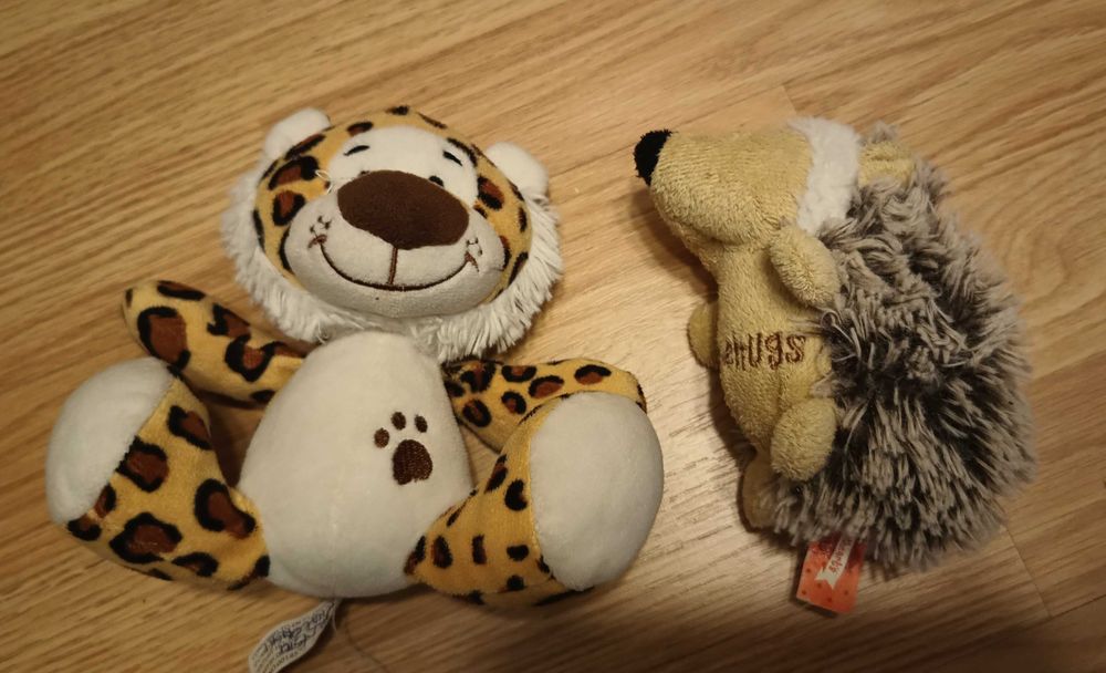 zestaw 6 maskotek zwierząt