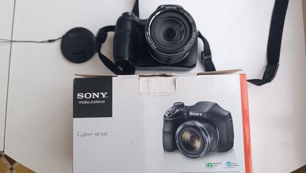 Máquina fotográfica Sony H300 20.1mpx zoom óptico 35x video hd complet