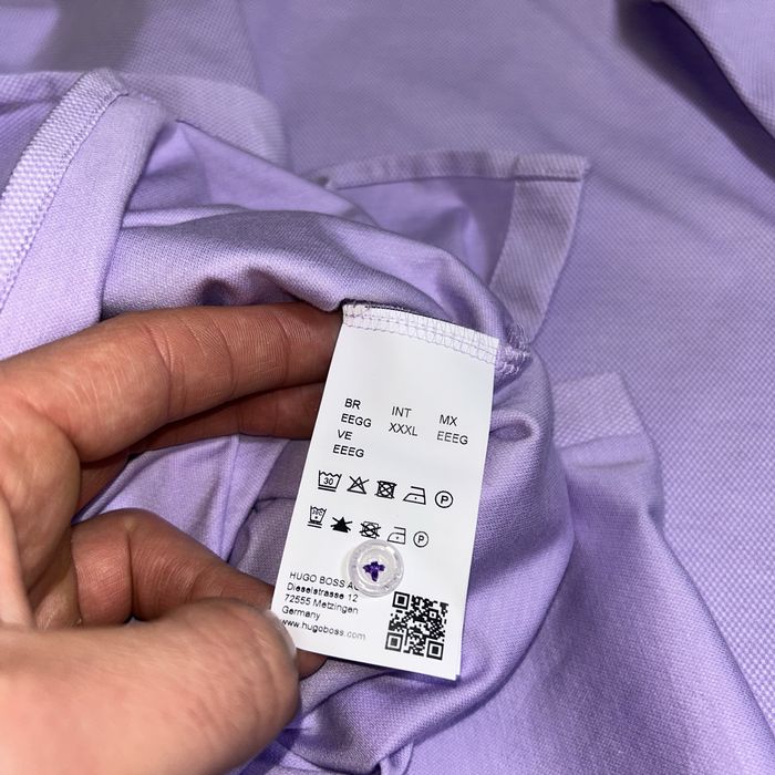 BOSS сорочка лавандова 2XL/3XL розмір оригінал нова з бірками