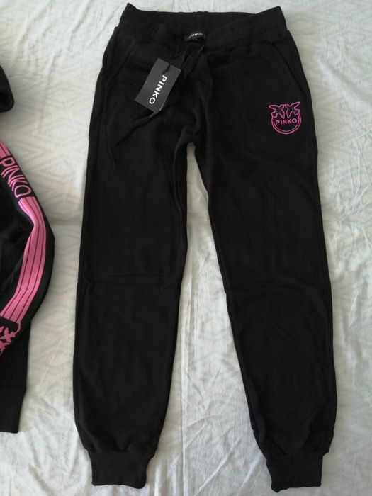 NOWY damski dres Pinko dresy spodnie bluza rozpinana jaskółki L 40