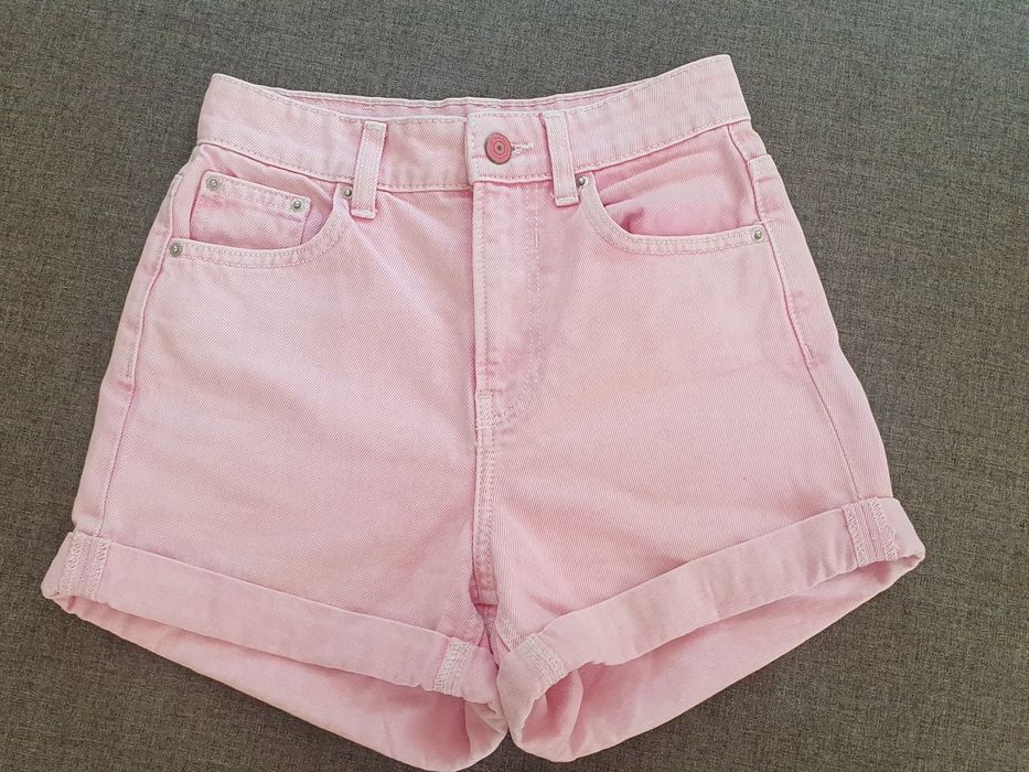 Spodenki jeansowe Bershka