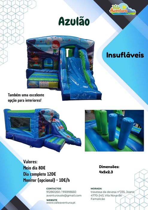 Aluguer de insufláveis