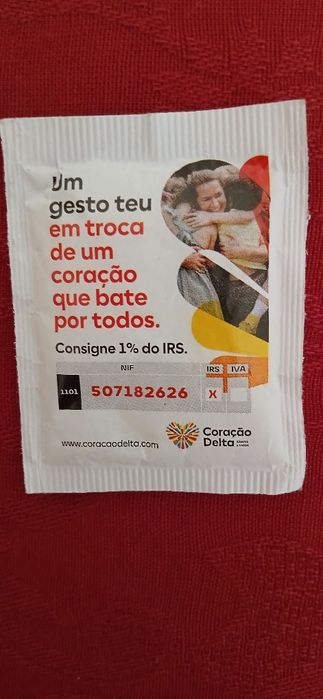 Pacote de açúcar Delta - Coração Delta