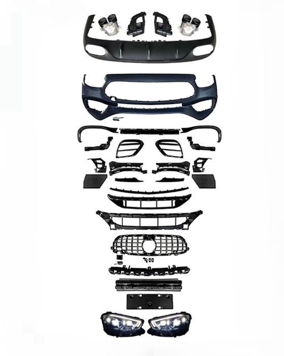 Обвес рестайлинг AMG E63 2021+ Mercedes E Class C238 КУПЕ 2016-2020