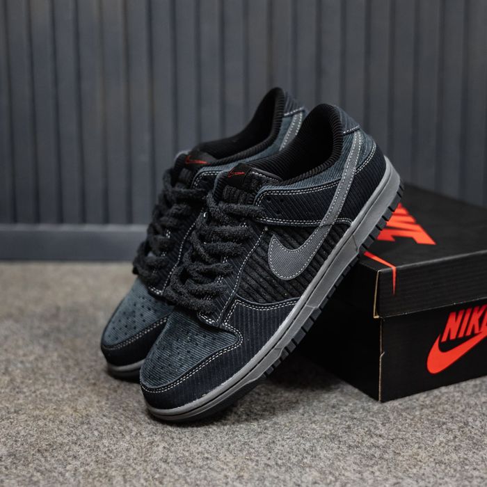 Кросівки Nike SB Dunk Black - Grey premium