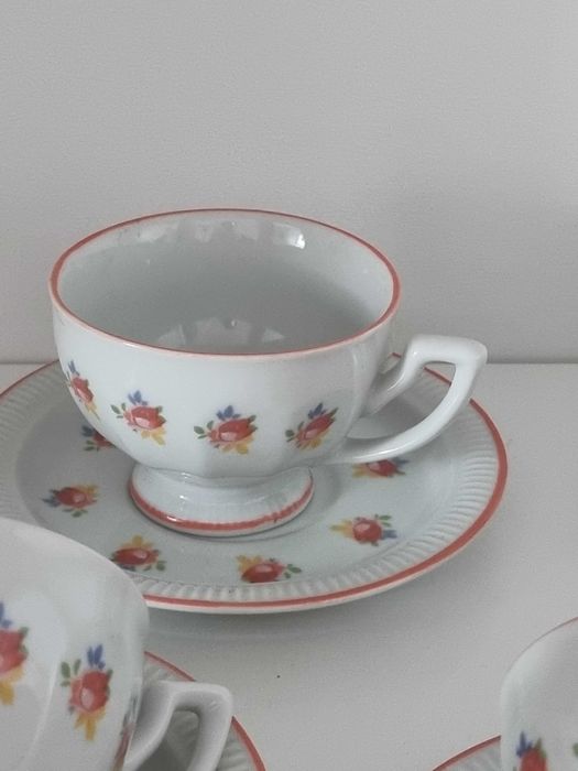 Porcelanowy Serwis do Kawy