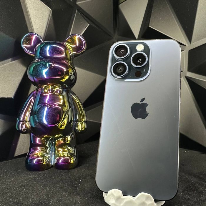 Apple iPhone 15 pro 256gb titanium blue neverlock айклауд чистый