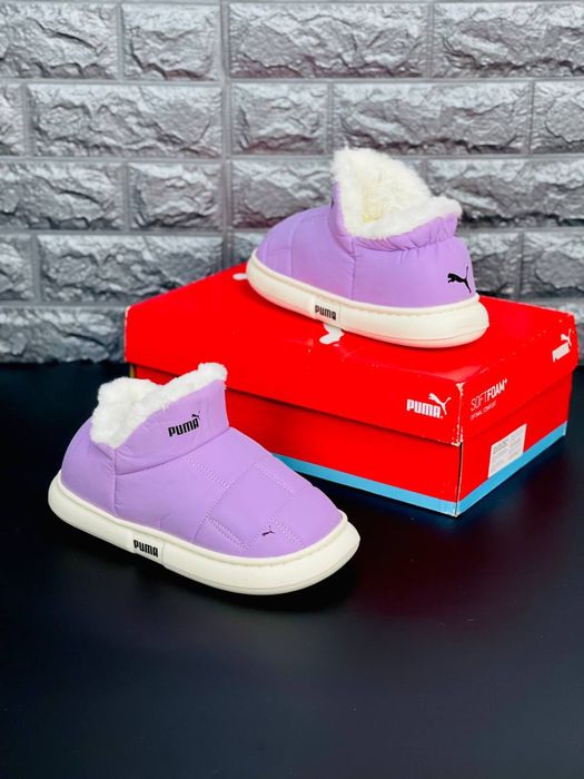 Дутики Пума, зимние полуботинки Puma, сноубутсы Пума, тапочки зимние