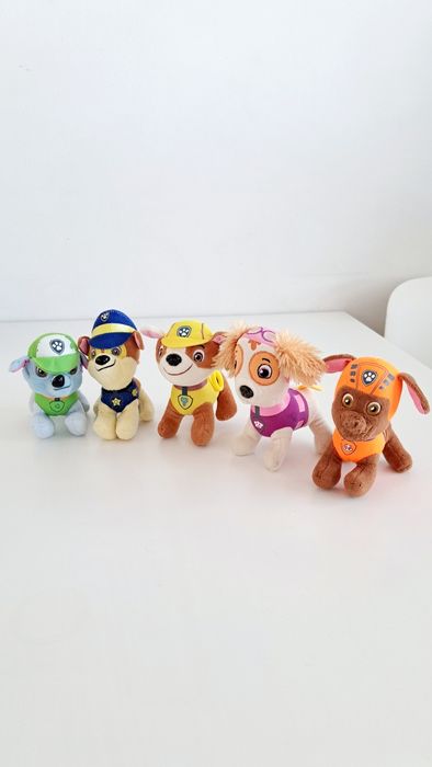 Kolekcja zestaw maskotek psi patrol