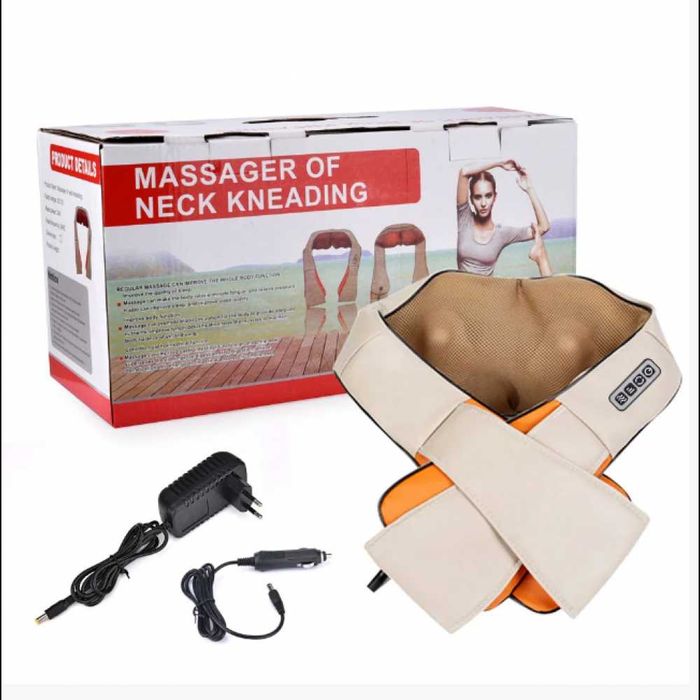 Роликовый массажер для шеи и плеч Massager of Neck Kneading