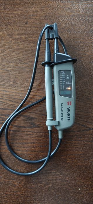 Dwubiegunowy wskaźnik tester napięcia WURTH