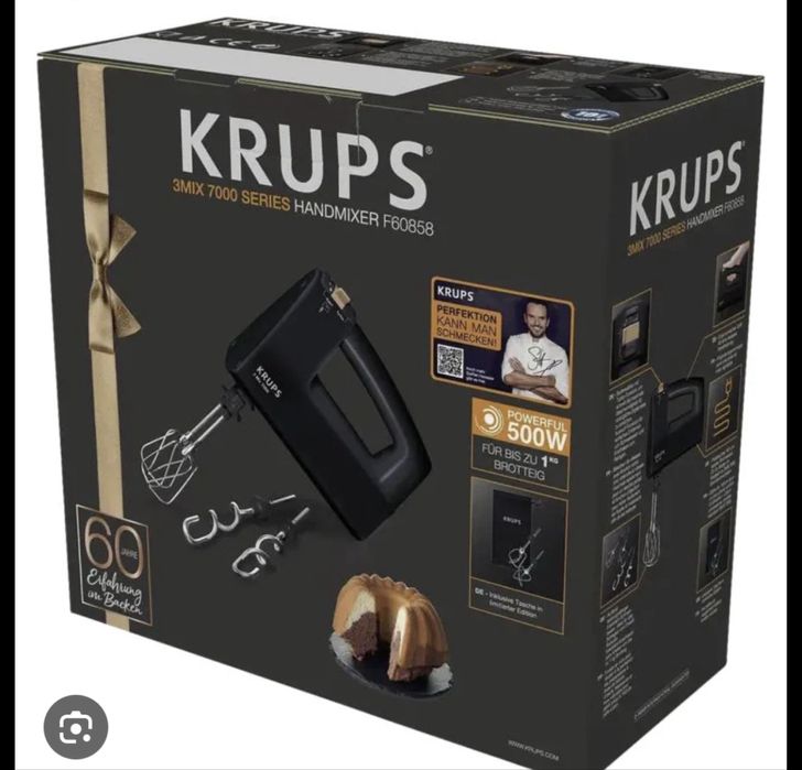 Batedeira de mao Krups