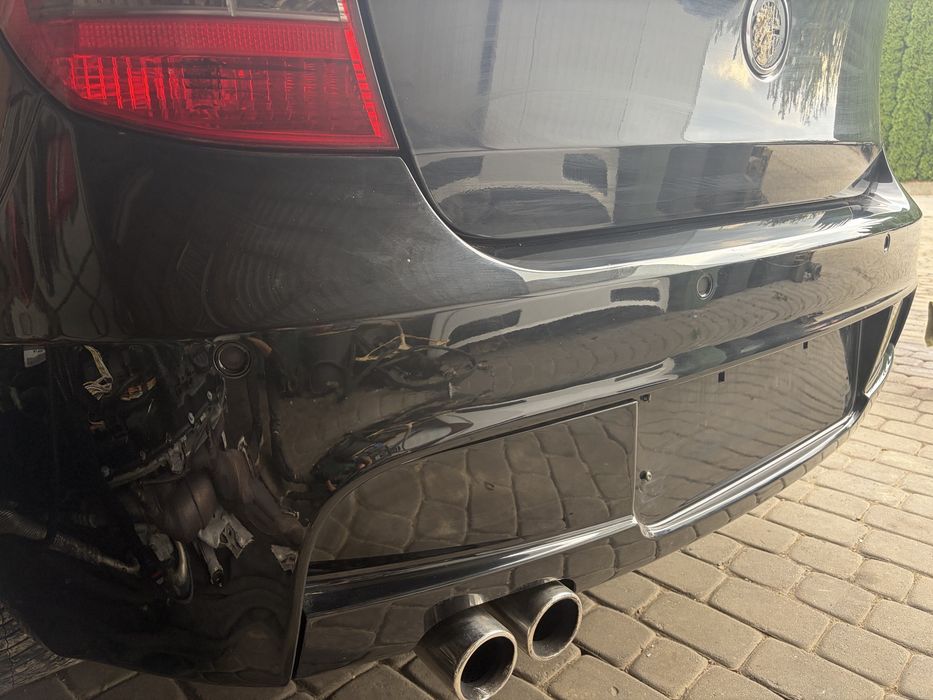 Zderzak tyl tylny bmw e81 e87 M pakiet black sapphire metalic 475/9 kpl pdc czujniki