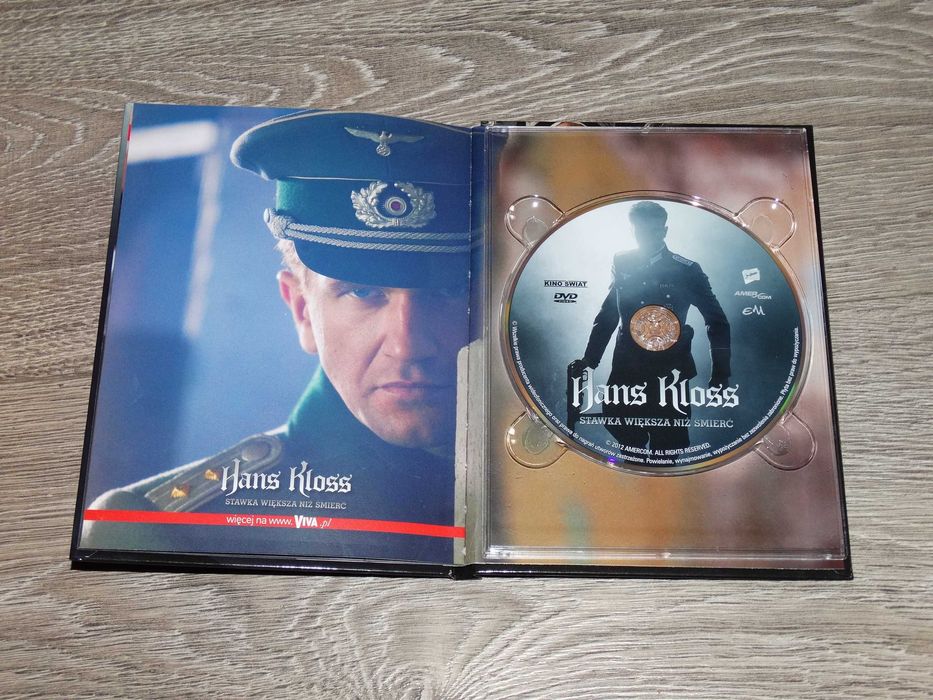HANS KLOSS stawka większa niż śmierć  DVD