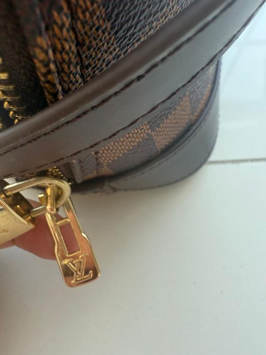 Torebka louis vuitton LV neverfull do ręki brazowa z paskiem