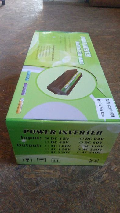 Преобразователь напряжения (ИНВЕРТОР) 7000Вт