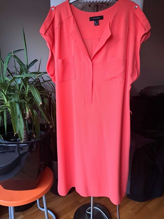 Vestido cor de laranja L/XL